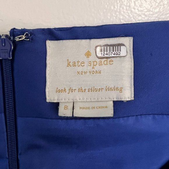 Lapis Dress by Kate Spade New York, Size 8, Blue - Picture 9 of 10